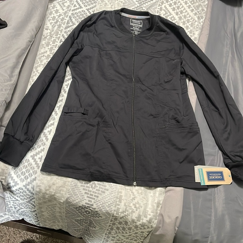 Size S Cherokee Scrub Jacket- Brand New